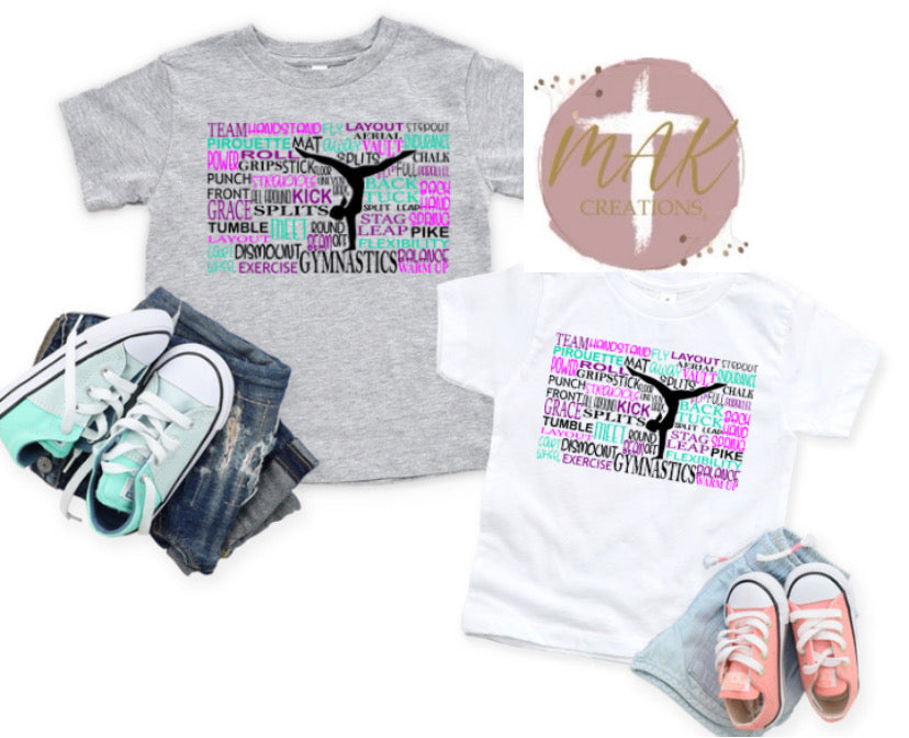 Gymnastics (#1) (AVAILABLE IN ALL SIZES)