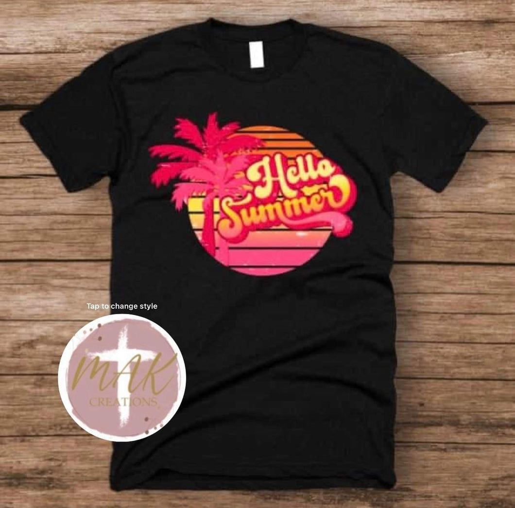 Hello Summer Pink (AVAILABLE IN ALL SIZES)