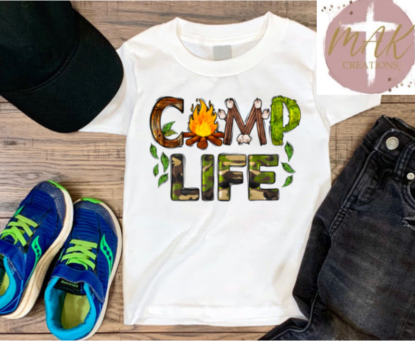Camp Life #2 (AVAILABLE IN ALL SIZES)