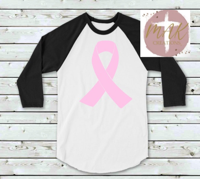 Pink Ribbon   (AVAILABLE IN ALL SIZES)
