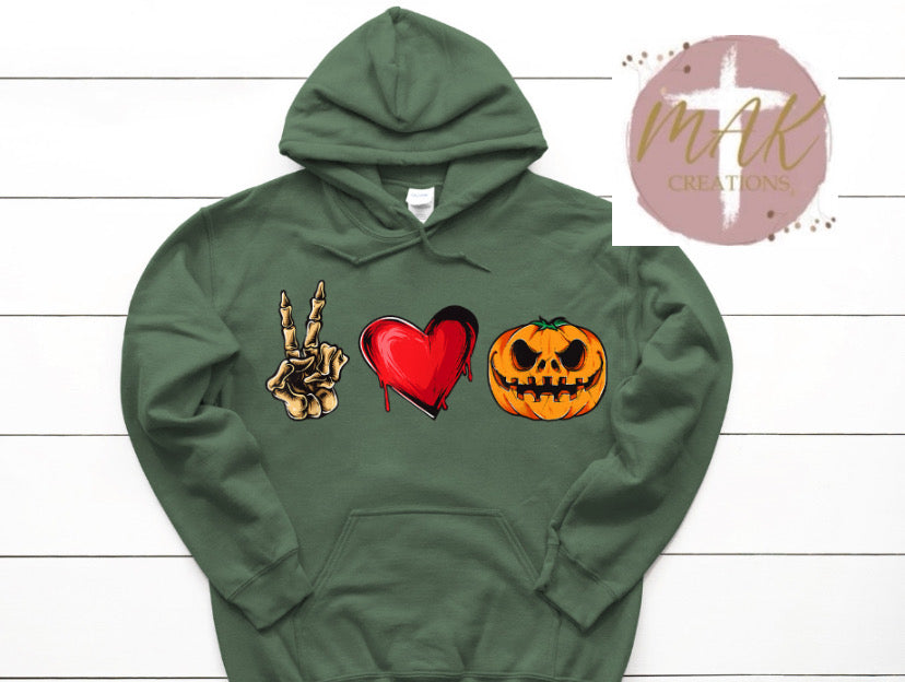 Peace Love Pumpkins #9 (AVAILABLE IN ALL SIZES)