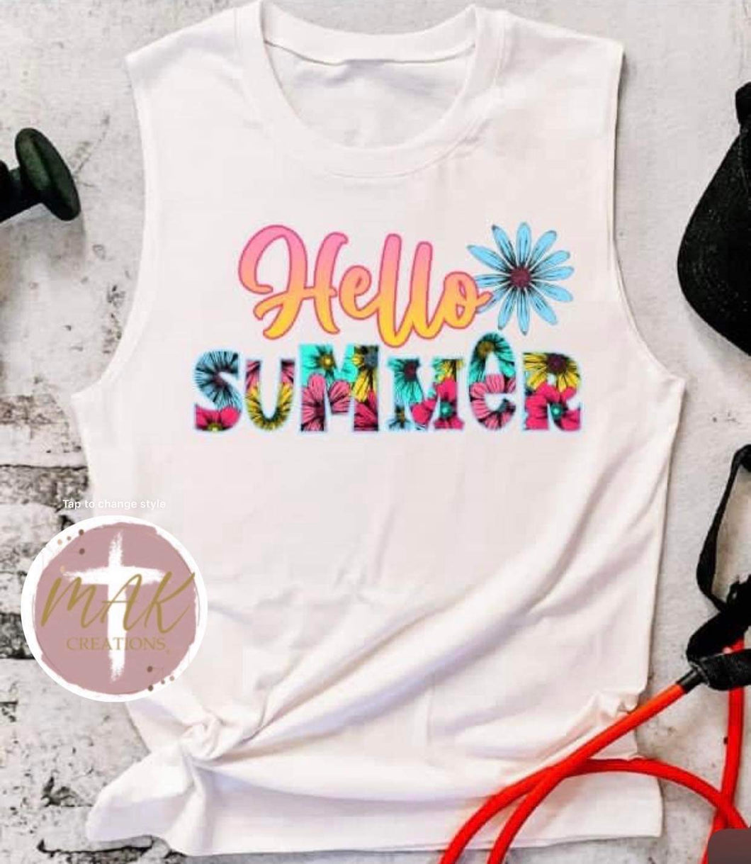 Hello Summer (AVAILABLE IN ALL SIZES)