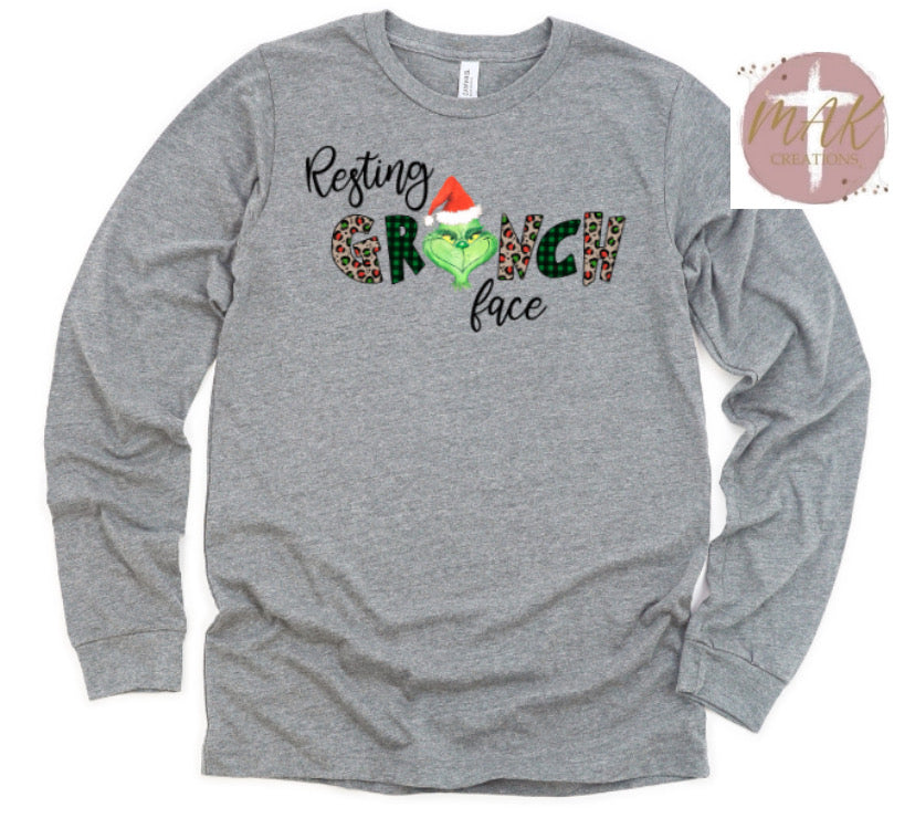 Resting Green Face (Leopard)  (AVAILABLE IN ALL SIZES)