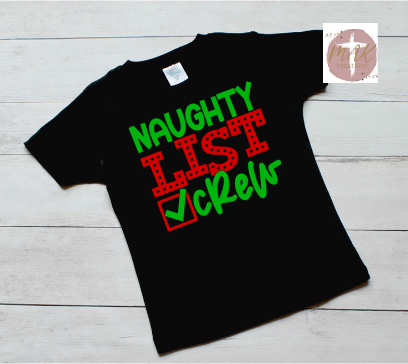 Naughty List Crew (AVAILABLE IN ALL SIZES)