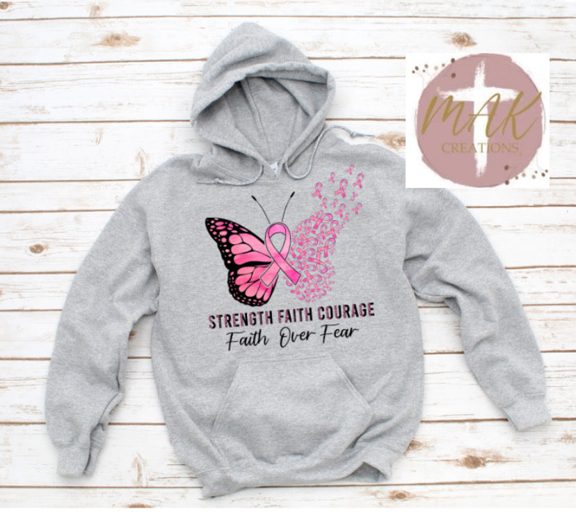 Strength Faith Courage (AVAILABLE IN ALL SIZES)