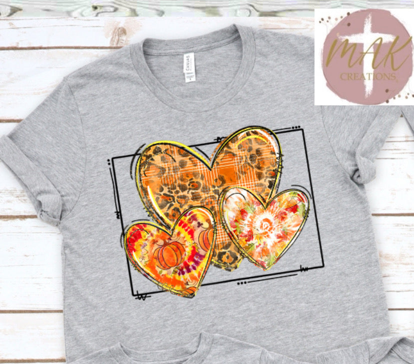 3 Hearts (AVAILABLE IN ALL SIZES)