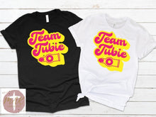 Load image into Gallery viewer, Team TUBIE (Pink and Yellow) (AVAILABLE IN ALL SIZES)
