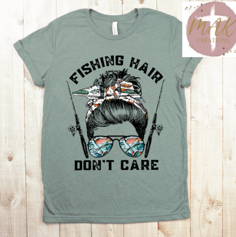 Fishing Hair Don’t Care Messy Bun (AVAILABLE IN ALL SIZES)