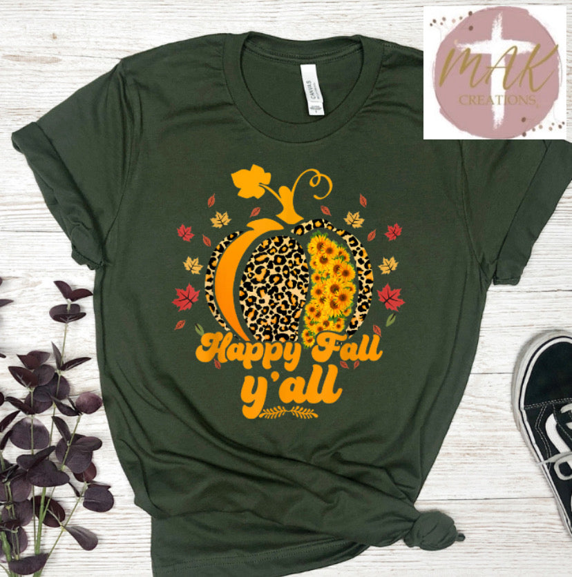 Happy Fall Y’all #2 (AVAILABLE IN ALL SIZES)