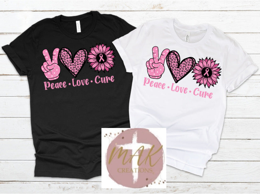 Peace Love Cure #2 (AVAILABLE IN ALL SIZES)