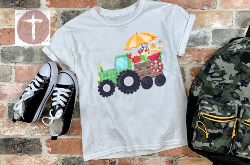 Green Tractor (AVAILABLE IN ALL SIZES)