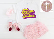 Load image into Gallery viewer, Team TUBIE (Yellow and Purple) (AVAILABLE IN ALL SIZES)

