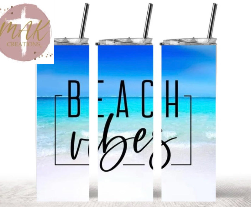 Beach Vibes Tumbler