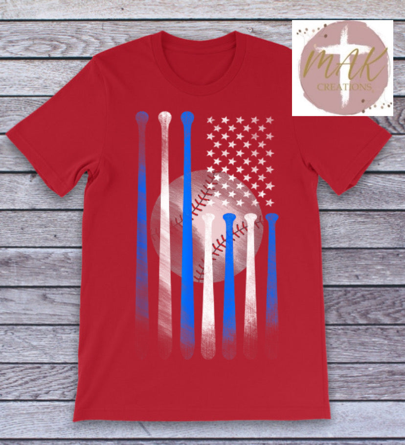Baseball Flag (#2)  (AVAILABLE IN ALL SIZES)