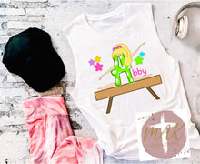 Load image into Gallery viewer, Personalized Gymnastics Name  (AVAILABLE IN ALL SIZES)
