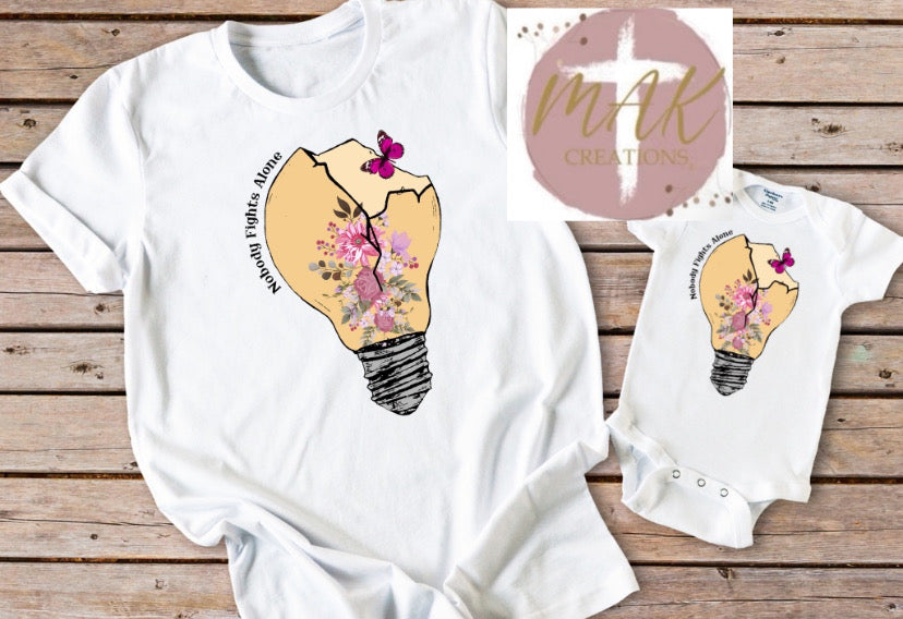 Nobody Fights Alone  (AVAILABLE IN ALL SIZES)
