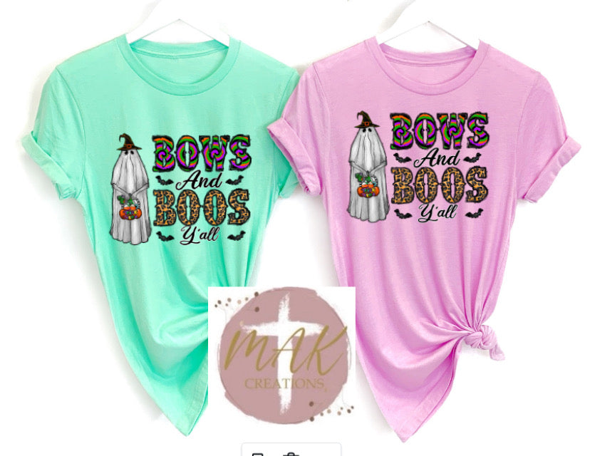 Bows and Boos Y’all (AVAILABLE IN ALL SIZES)