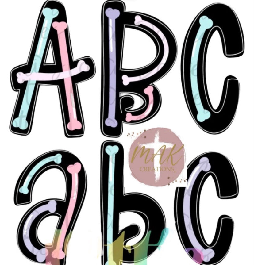 Personalized Halloween Name #7 (AVAILABLE IN ALL SIZES)