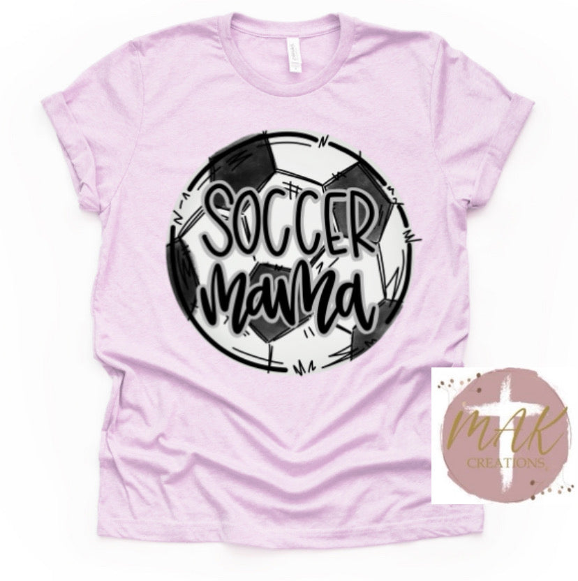 Soccer ball Mama (AVAILABLE IN ALL SIZES)
