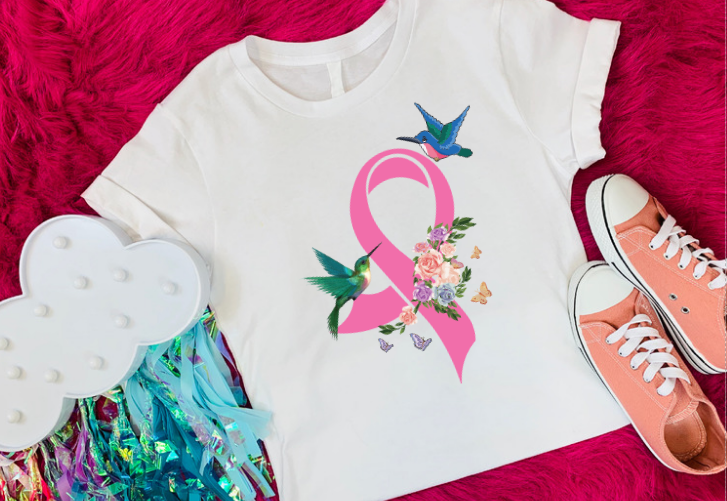 Pink Ribbon #2 (AVAILABLE IN ALL SIZES)