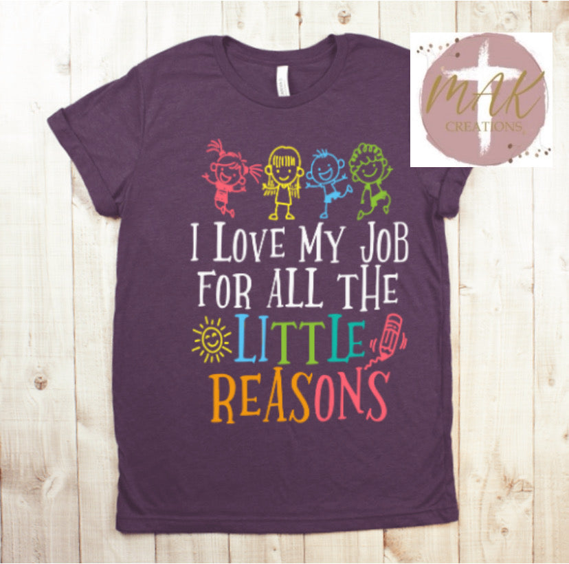 I Love my Job for All the Little Reasons
