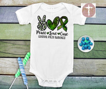 Load image into Gallery viewer, Peace Love Cure Cerebral Palsy (AVAILABLE IN ALL SIZES)
