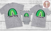 Load image into Gallery viewer, Proud Tubie Strong Mama (Green Rainbow) (AVAILABLE IN ALL SIZES)
