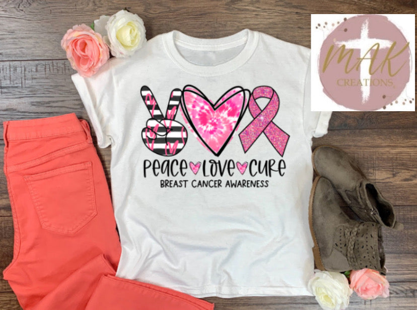 Peace Love Cure (AVAILABLE IN ALL SIZES)