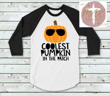 Load image into Gallery viewer, Coolest Pumpkin in the Patch (AVAILABLE IN ALL SIZES)
