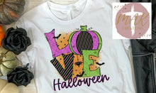 Load image into Gallery viewer, LOVE Halloween (AVAILABLE IN ALL SIZES)
