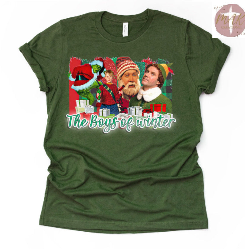 The Boys of Winter #2 (AVAILABLE IN ALL SIZES)
