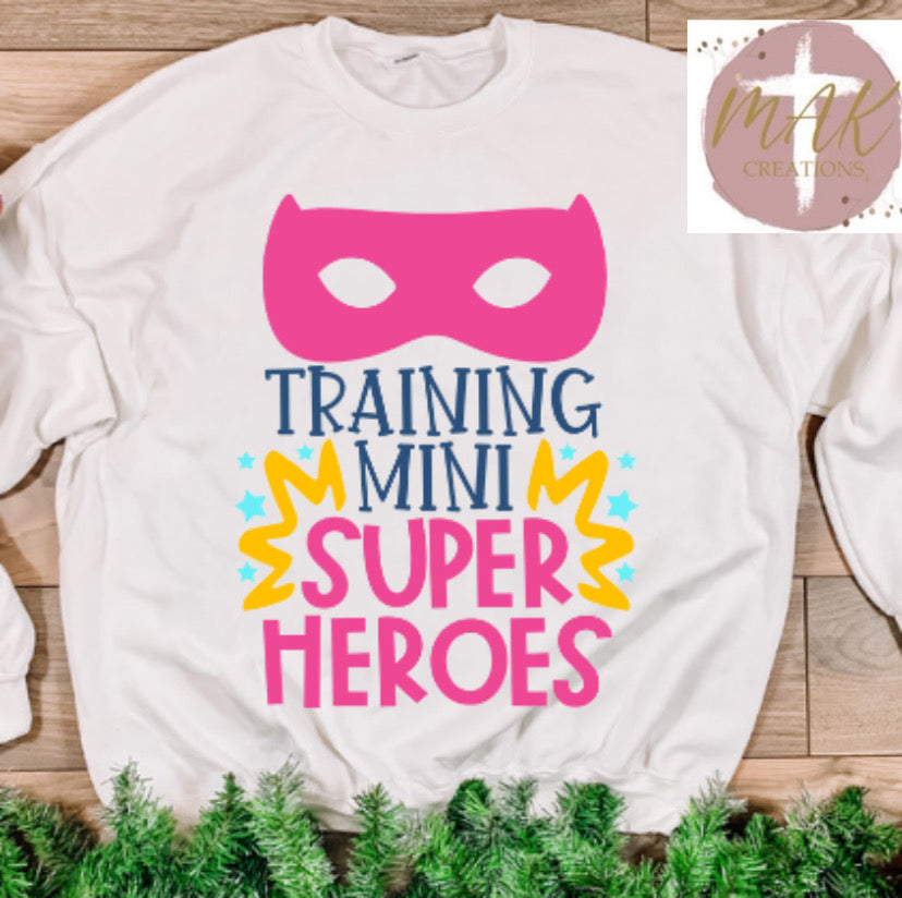 Teacher: Training Mini Super Heroes