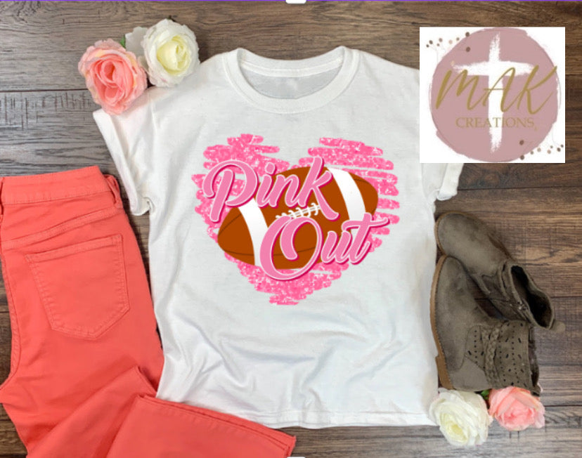 Pink Out Football (AVAILABLE IN ALL SIZES)