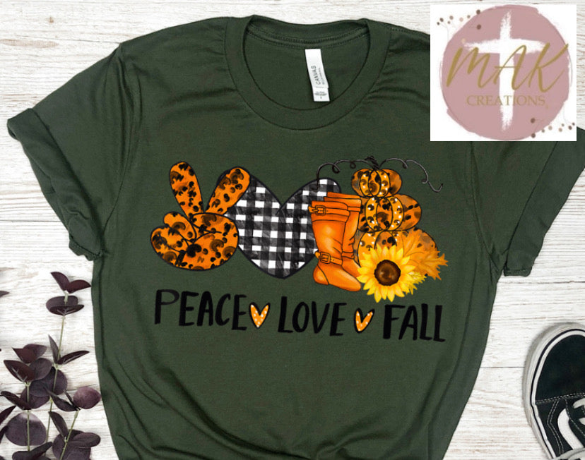 Peace Love Fall #1 (AVAILABLE IN ALL SIZES)