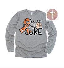 Load image into Gallery viewer, Hope For A Cure Orange Ribbon  (AVAILABLE IN ALL SIZES)
