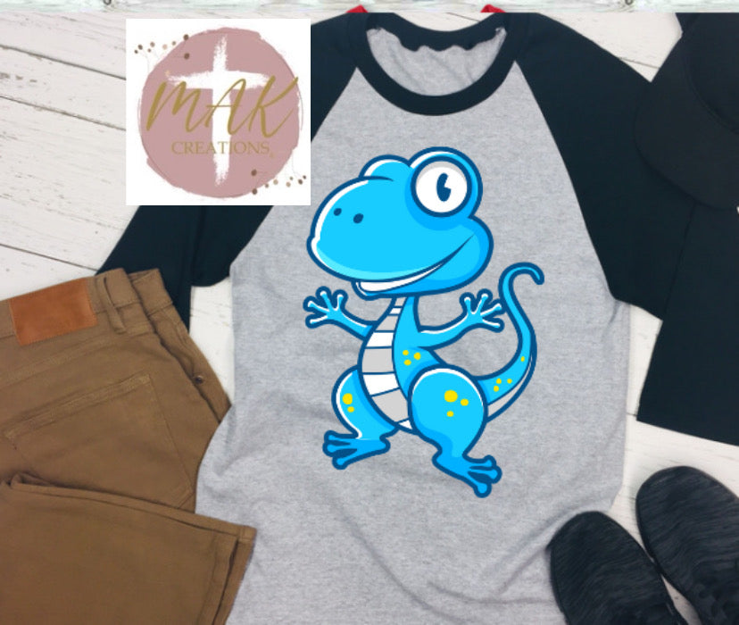 Blue Dino (AVAILABLE IN ALL SIZES)