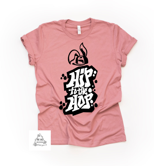 Hip To The Hop (Black&White) (AVAILABLE IN ALL SIZES)