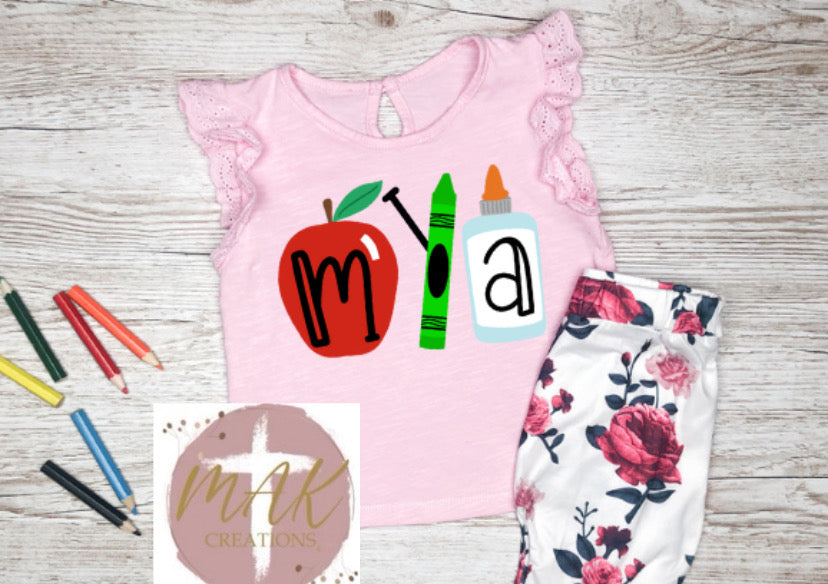 Personalized School Supplies