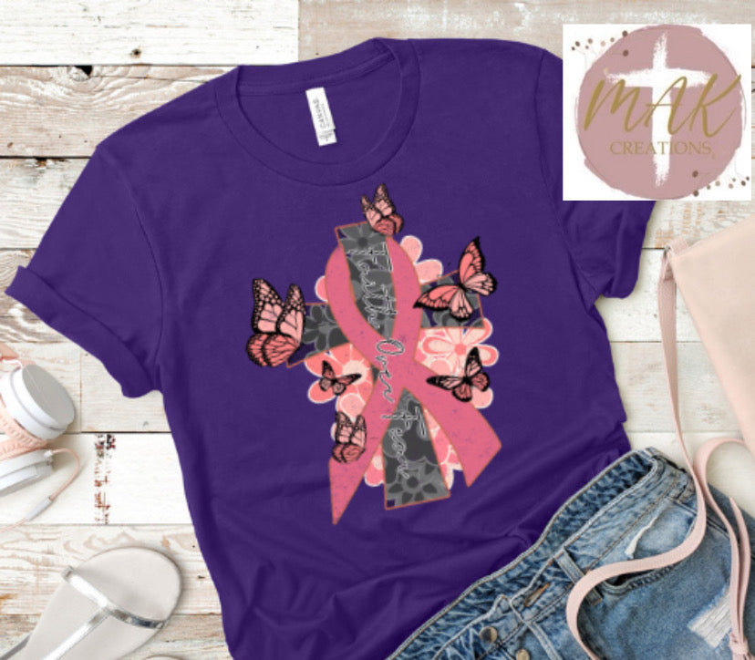 Pink Cross  (AVAILABLE IN ALL SIZES)