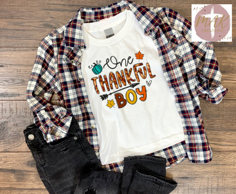 Thankful Boy (AVAILABLE IN ALL SIZES)