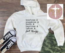 Load image into Gallery viewer, Fall Words: Fall Things (AVAILABLE IN ALL SIZES)
