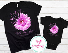 Load image into Gallery viewer, Breast Cancer Flower with Flying petals (ALL Sizes)

