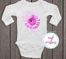 Load image into Gallery viewer, Breast Cancer Flower with Flying petals (ALL Sizes)
