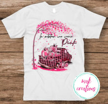 Load image into Gallery viewer, Breast Cancer Pink Plaid Truck (ALL Sizes)

