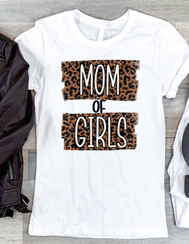 Mom of Girls Leopard (ADULT)