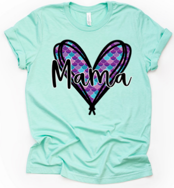 Mermaid Heart Mama (ADULT)