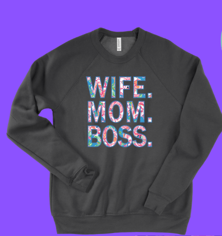 Wife Mom Boss Paisley (ADULT)